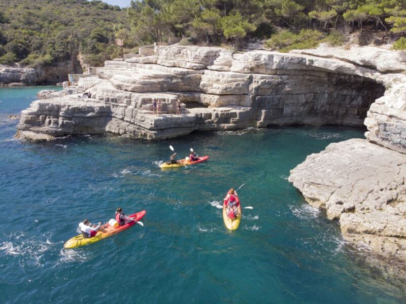 Pula: Sea Cave Kayak Adventure, Snorkeling and Cliff Jumping - Pricing and Booking