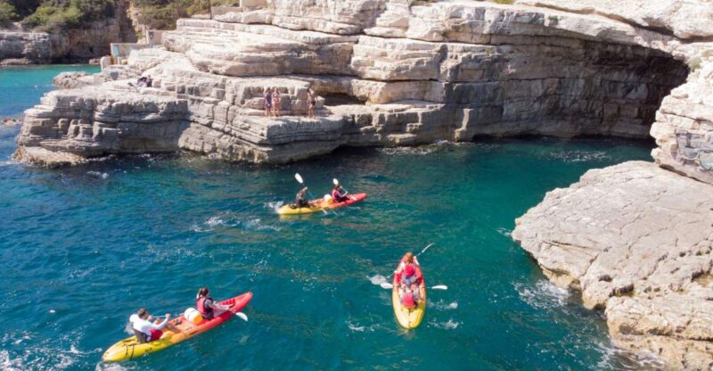 Pula: Sea Cave Kayak Adventure, Snorkeling and Cliff Jumping - Itinerary and Inclusions