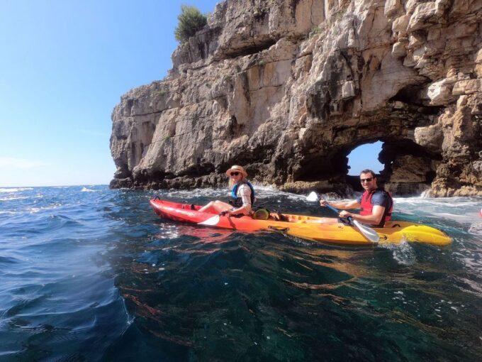 Pula: Sea Cave Kayak Adventure, Snorkeling and Cliff Jumping - Scenic Muzil Peninsula