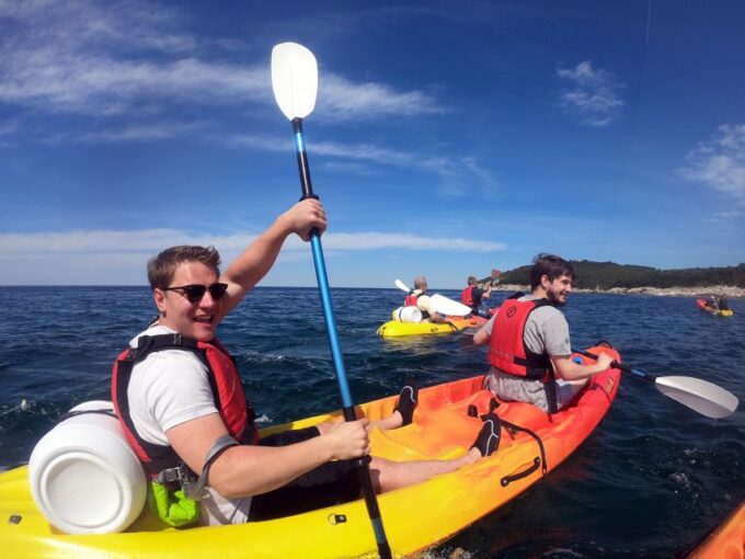 Pula: Sea Cave Kayak Adventure, Snorkeling and Cliff Jumping - Exploring Sea Caves