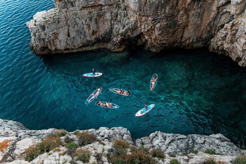 Pula: Sunset/Night Illuminated Transparent Kayak Cave Tour - Experience Highlights
