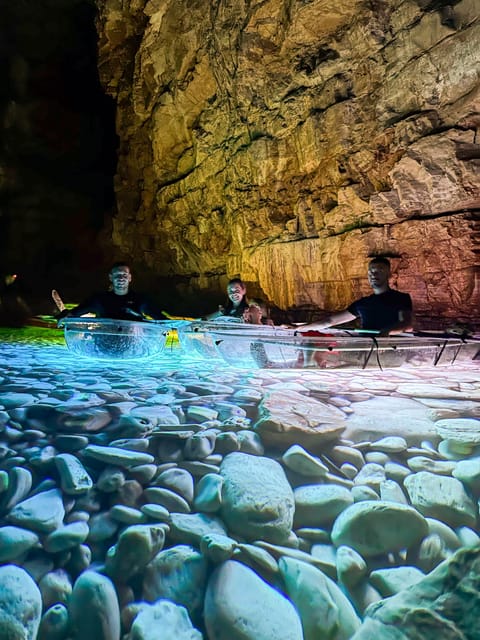 Pula: Sunset/Night Illuminated Transparent Kayak Cave Tour - Frequently Asked Questions