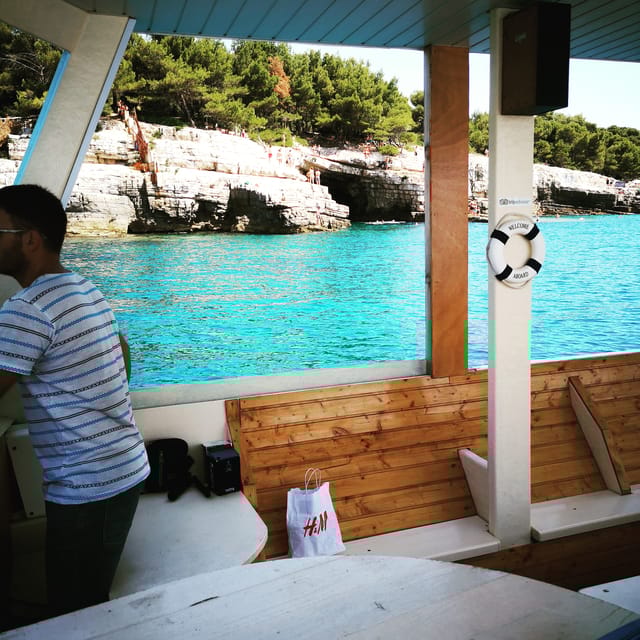 Pula Verudela: Glass-Bottom Boat and Swim With Fish Tour - Sailing and Activities