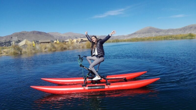 Puno: Water Bike to Uros Island at Lake Titicaca - Itinerary Highlights