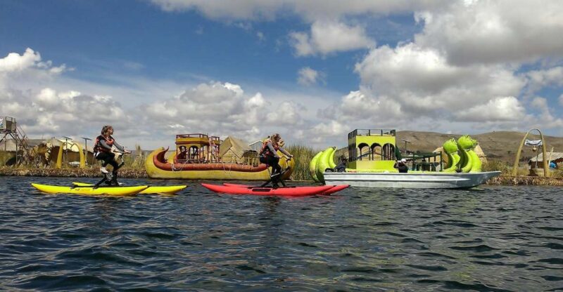 Puno: Water Bike to Uros Island at Lake Titicaca - Cultural Immersion