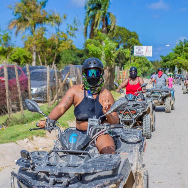 Punta Cana: Atv/Can-Am With Beach and Blue Cave - Key Points
