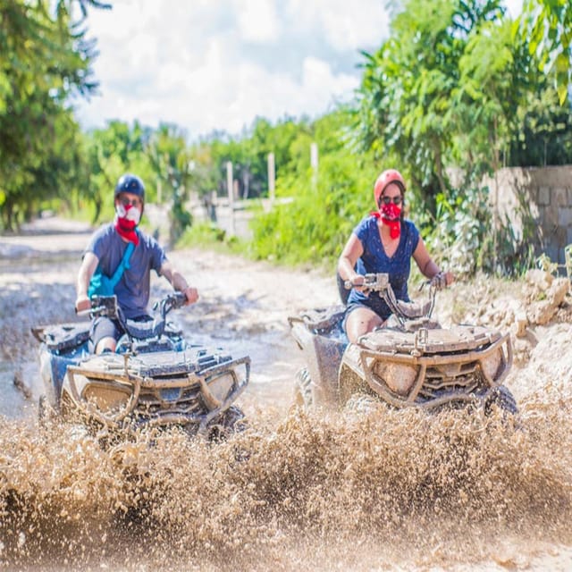 Punta Cana: Atv/Can-Am With Beach and Blue Cave - Experience Description