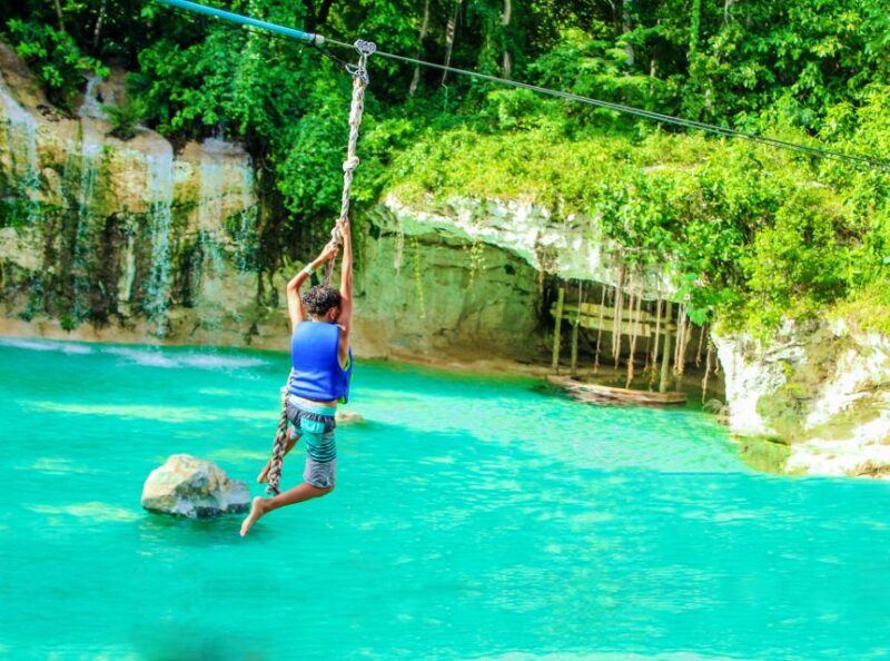Punta Cana: Blue Hole and Scape Park Cap Cana Entry Ticket - Key Points