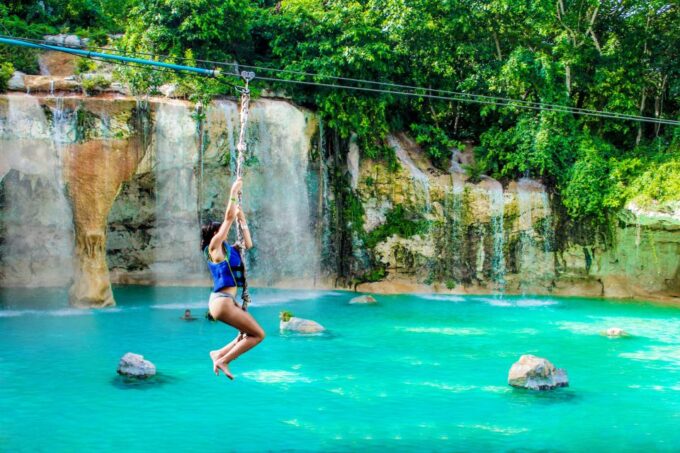Punta Cana: Blue Hole and Scape Park Cap Cana Entry Ticket - Frequently Asked Questions