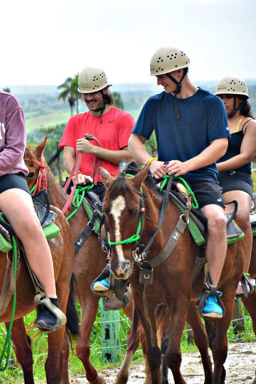 Punta Cana: Buggy Ride, Horseback Riding, and Ziplining in the Jungle - Peaceful Horseback Riding Adventure