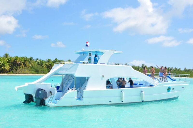 Punta Cana: Catamaran Boat to Saona Island With Buffet Lunch - Accessibility and Languages