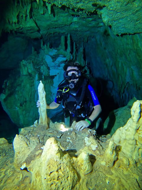 PUNTA CANA: DIVING IN CAVERNS OR CENOTES - Vibrant Aquatic Life