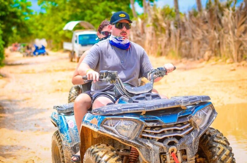 Punta Cana: Half-Day ATV or Buggy and Horseback Riding - Cenote With Blue Waters