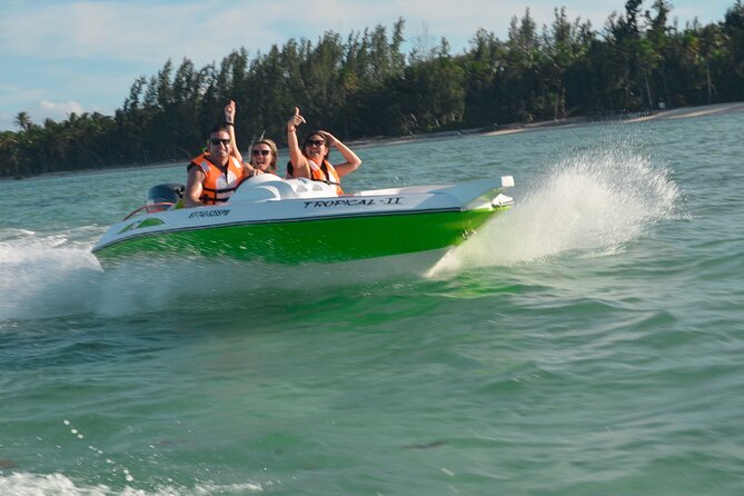 Punta Cana High Performance Speed Boat Adventure and Snorkel - Transportation and Pickup