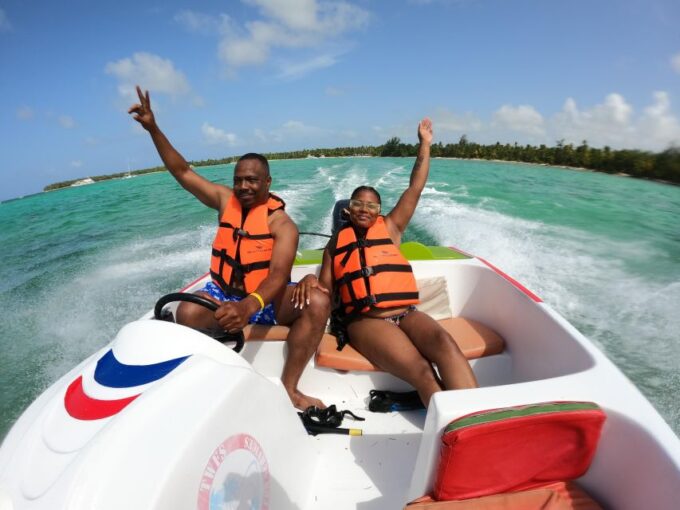 Punta Cana High Performance Speed Boat Adventure and Snorkel - Snorkeling the Coral Reef