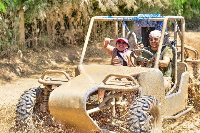 Punta Cana: Macao Beach Buggy Lagoon Cave Tour - Pickup and Transportation