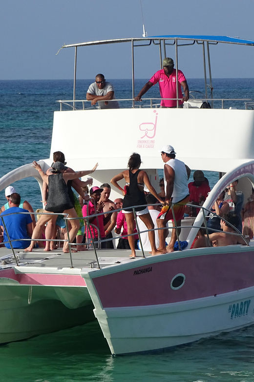 Punta Cana: Private Party Boat With Slide and BBQ - Transportation and Itinerary