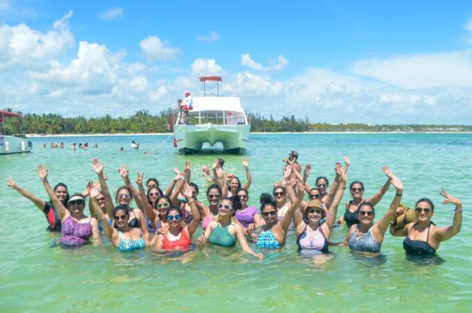 Punta Cana: Sunset Party Boat & Snorkeling Adventure - Souvenir Photos