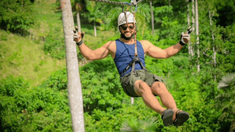 Punta Cana: Zipline, Buggy and Horseback Rides - Zipline Adventure