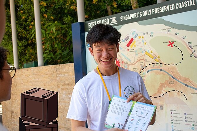 Puzzle Hunt Adventure - Siloso Sentosa - Game Components and Inclusions
