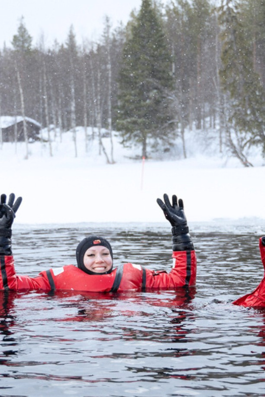Pyhäntunturi: Ice Floating & Sauna Experience - Inclusions