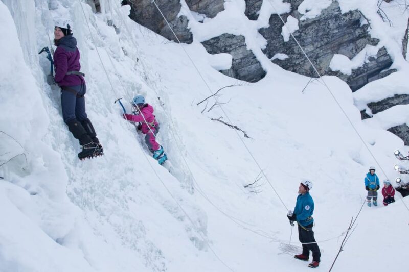 Pyhätunturi: Kids Ice Climbing Adventure in Finnish Lapland - Experienced Bliss Instructors