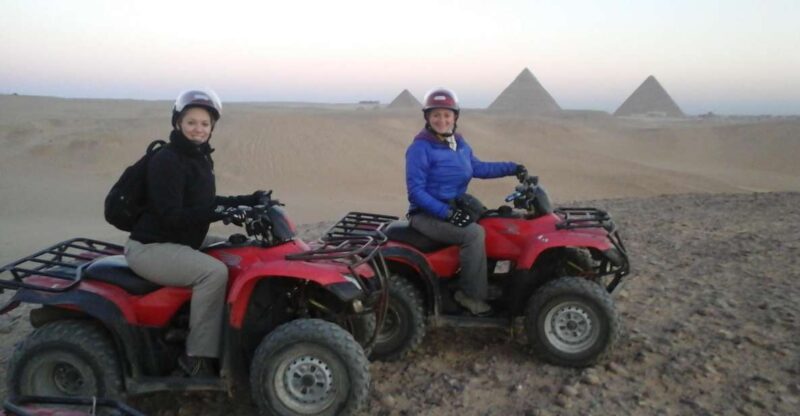 Pyramids of Giza: 1-Hour Quad Bike Desert Safari - Booking Information