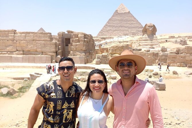 Pyramids, Sakkara, Memphis and the Sphinx Private Full Day Tour - Meeting and Pickup