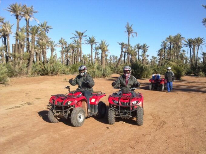 Quad Bike Activity in Marrakech Palmeraie - Availability Confirmation