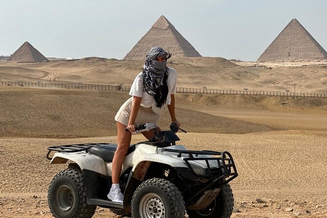 Quad Bike , Lunch and Camel Ride Private Tours From Cairo Giza Hotel - Lunch at Local Restaurant