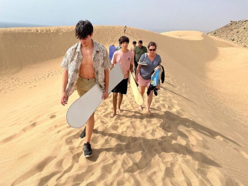 Quad Biking and Sandboarding Experience in Desert - Itinerary