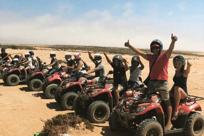 Quad Biking and Sandboarding on Sand Dunes Wild Beach - Key Points