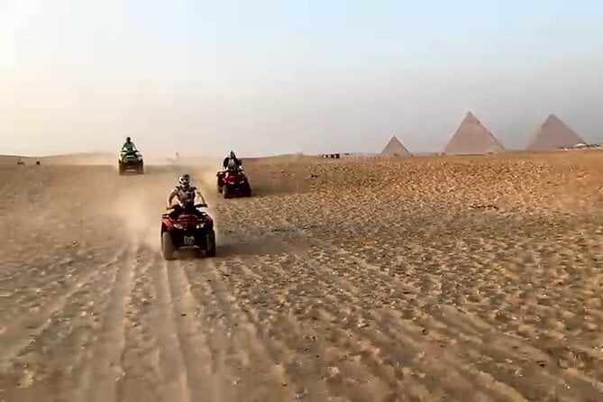Quad Biking (Atv) at Giza Pyramids Desert With Sunset Option - Booking Information