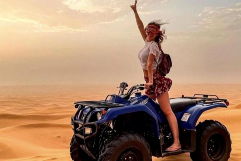 Quad Biking in Agafay Desert With Lunch & Camel Ride & Pool - Experience Highlights