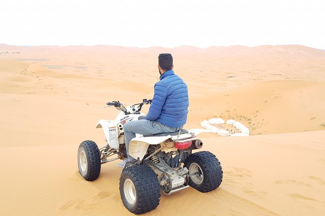 Quad Biking in Merzouga Dunes Desert Erg Chebbi - Quad Biking Through the Desert
