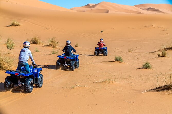 Quad Biking in Merzouga Dunes Desert Erg Chebbi - Quad Bike Safety and Operation