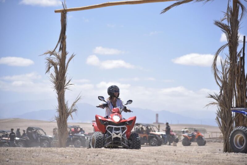 Quad Excursion in the Agafay Desert With Evening Dinner Show - Quad Biking Experience