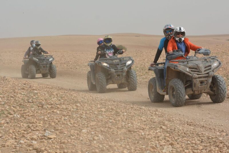 Quad Excursion in the Agafay Desert With Evening Dinner Show - Scenic Desert Tour