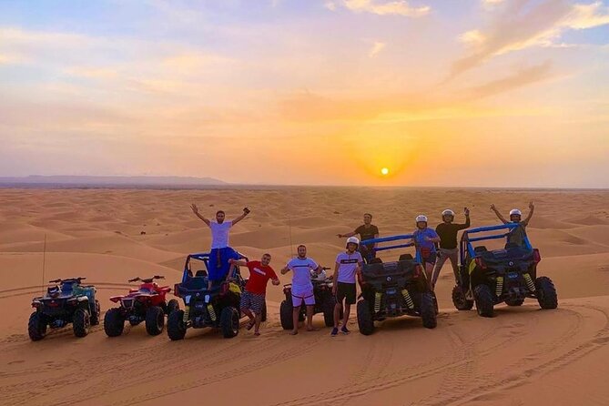 Quad Riding in Sand Dunes Merzouga Erg Chebbi Desert - Meeting and Pickup