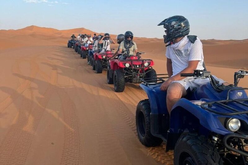 Quad Riding in Sand Dunes Merzouga Erg Chebbi Desert - Inclusions