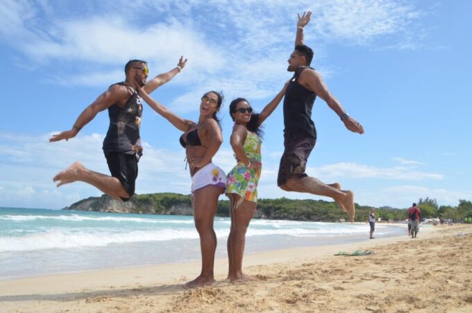 Quad Safari Tour From Punta Cana: Macao Beach, Cave & Ranch - Quad Safari Excitement