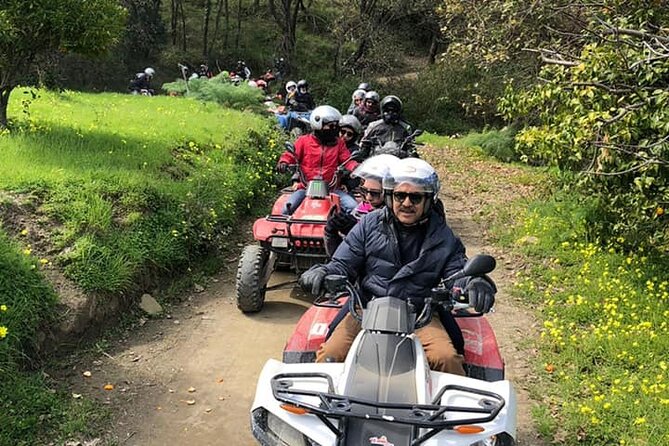 Quad Tour to the Alcantara Gorges 70% off Road - Group Size and Accessibility