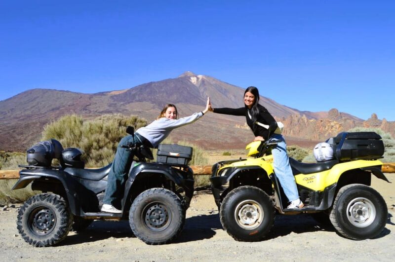 Quad Tour Volcano Teide by Day in Teide National Park - Included Amenities and Extras