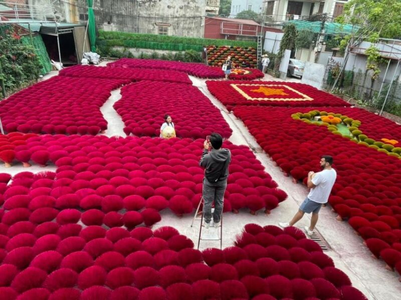 Quang Phu Cau Incense Stick Village - Conical Hat Village - Highlights