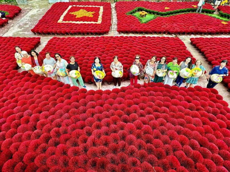 QUANG PHU CAU INCENSE VILLAGE WITH BOAT TRIP OR PAGODA - Highlights
