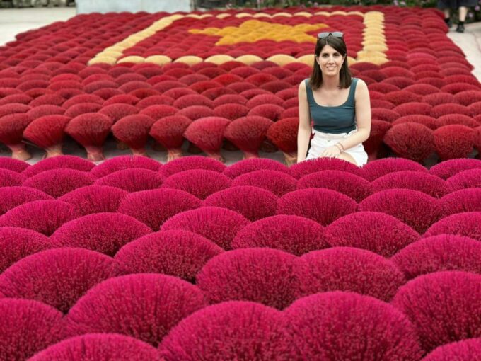 Quang Phu Cau - Train Street Hanoi Half Day - Incense Dyeing and Factory Visit