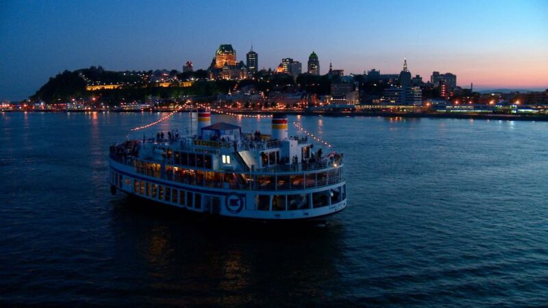 Quebec City: 3 or 5 Course Dinner Cruise With DJ & Dancing - Cruise Duration and Cancellation Policy