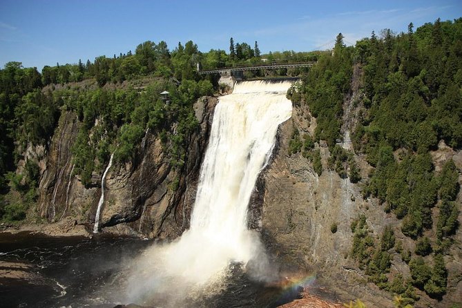 Quebec City and Montmorency Falls Day Trip From Montreal - Montmorency Falls Highlights