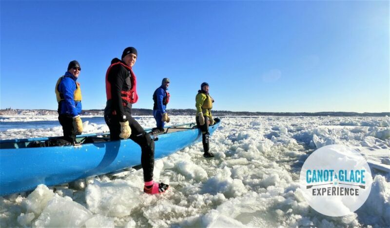 Quebec City: Ice Canoeing with Hot Chocolate & Sauna - The Scenic Journey on the Frozen River