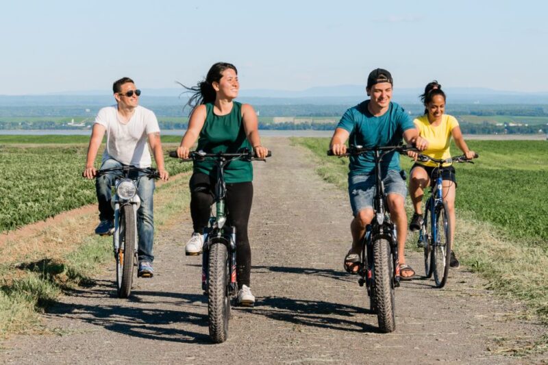 Quebec City: Ile D'Orléans Guided E-Bike Tour With Tastings - Tour Experience